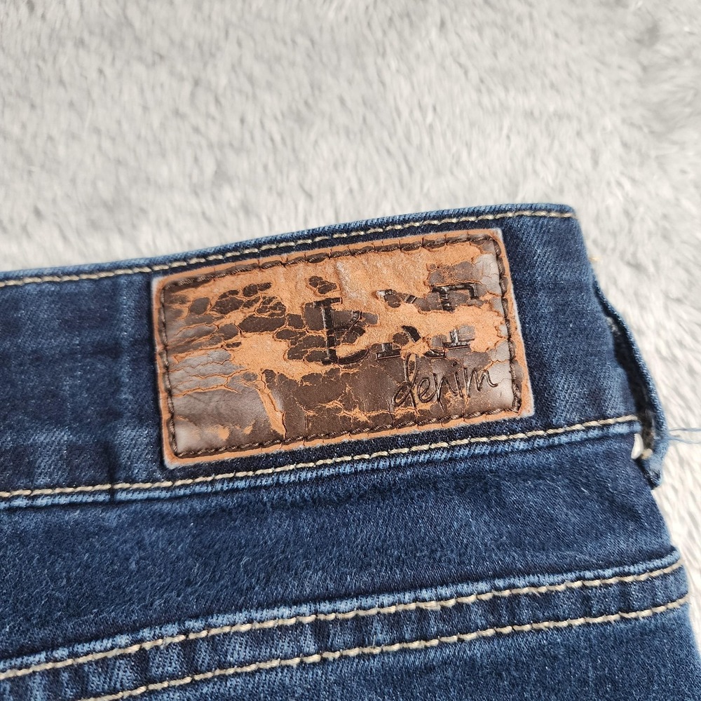 BKE Dakota Jeans Mens 31x34 (FIts 33x32) Medium Wash Blue Straight Leg Stretch - Picture 5 of 14